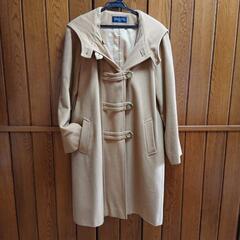 ダッフル風ロングコート キャメルの画像