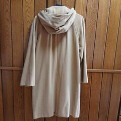 ダッフル風ロングコート キャメルの画像