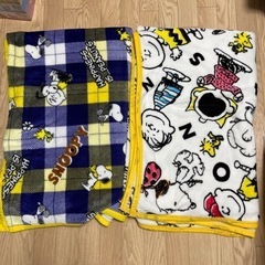 【お譲りします】スヌーピー大型ブランケット130×200の画像