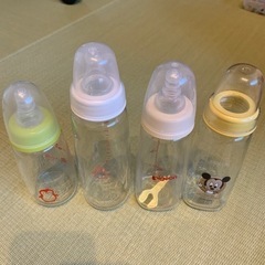 哺乳瓶9本差し上げます！の画像