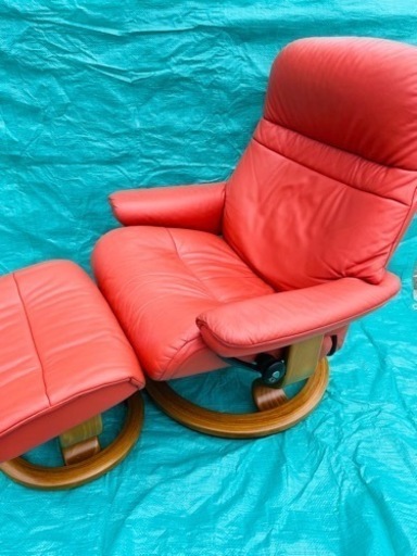 【美品】EKORNES エコーネス　ストレスレスチェア　サンライズクラシック