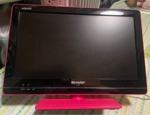 SHARP 19インチ液晶テレビ LC-19K5ピンク