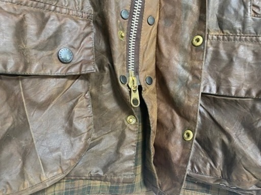 【状態良】Barbour BEAUFORT ビューフォート C40 オイル付