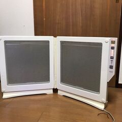 パネルヒーター　ワイドな2面。値下げしました。