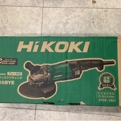 HiKOKI（ハイコーキ） 180mm 電子ディスクグラインダ（ブレーキ付） G18BYE   リサイクルショップ宮崎屋　佐土原店22.1.17F