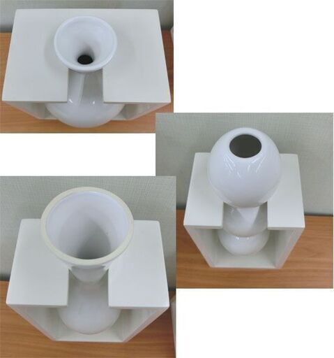 フラワーベース 3個セット Philippi/フィリッピ  磁器 花瓶 花器 シンプルモダン ドイツ 札幌市 西野店