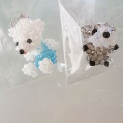 【未使用】かわいいビーズアクセ　１つ２００円