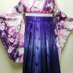 売却済み H.L　二尺袖➕ 袴ボカシ紐レース　USED美品