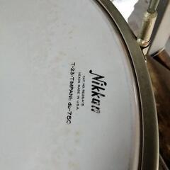 NIKKAN製　ティンパニ―　２個セットの画像