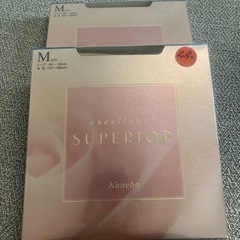 新品ベージュカネボウコエクセレンス SUPERIORタイツM✖️2足