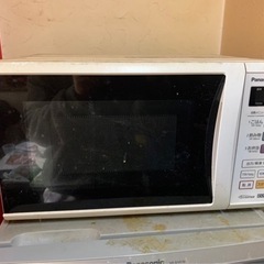  【取引者決定】Panasonic 電子レンジの画像