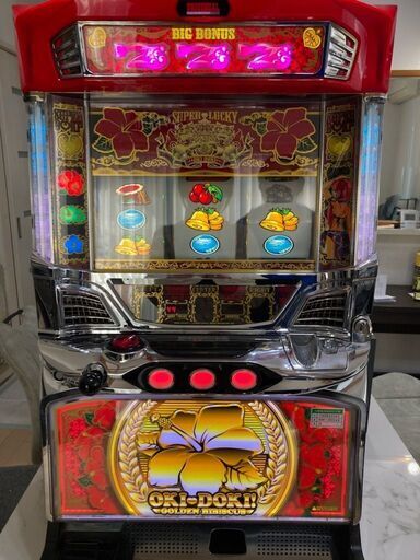 大人気機種の名機★極美品・完動品★お家で楽しめる本格パチンコスロット機　【沖ドキLL-30】