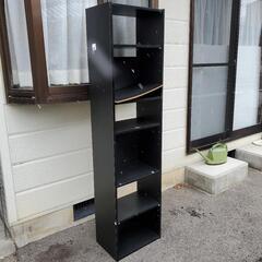 お取り引き先決まりました！カラーボックス　ハイタイプ　黒の画像