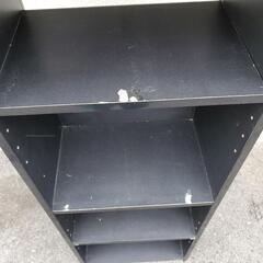 お取り引き先決まりました！カラーボックス　ハイタイプ　黒の画像