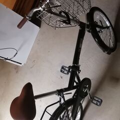 ★譲渡先決定★【ほぼ未使用】Raychell(レイチェル)　20インチ　折りたたみ自転車の画像