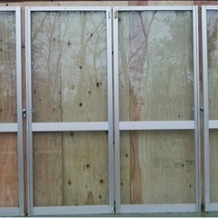 アルミサッシ　掃き出し　中古　DIY