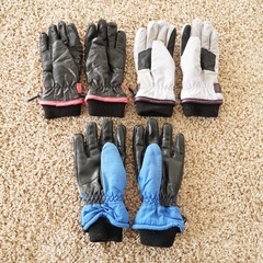 スキーグローブ 3点セット / 子供用 雪遊び そり スノーボード 手袋 ジュニア 子ども キッズ シンサレート PUMA の画像