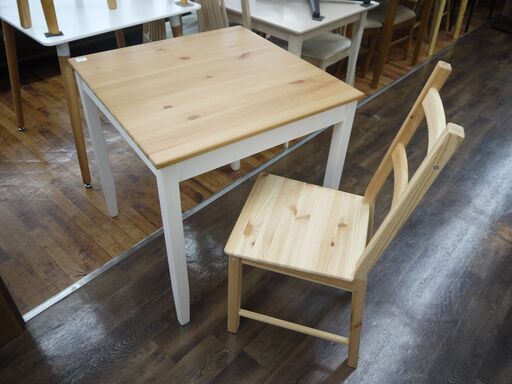 IKEAのダイニング2点セットのご紹介！【トレファク入間店家具紹介22-01】