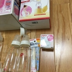 ベビー　ミルク　搾乳　哺乳瓶の画像