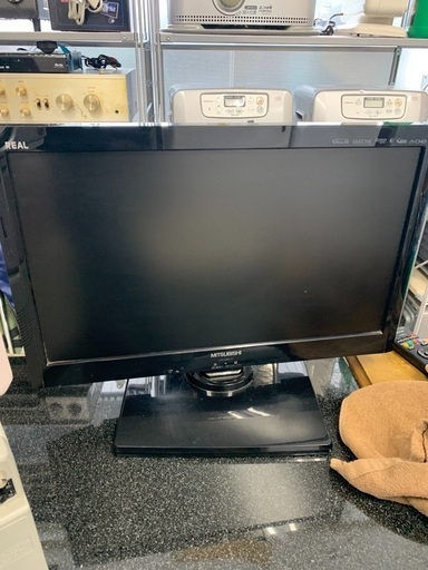 MITSUBISHI 22型液晶テレビ　REAL オート首振り　リモコン付き　LCD-22ML10 2011年　札幌　リサイクルショップ　ホームプラスリサイクル　白石区