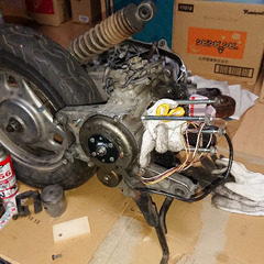 スズキ　アドレスV100　CE11A　部品取り2台分の画像