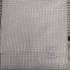 ビニールカーテン　糸入透明シート厚手約160×340