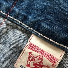 True Religion brand jeans bobby big T row28 seat33の画像