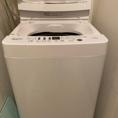 ハイセンス　洗濯機の画像