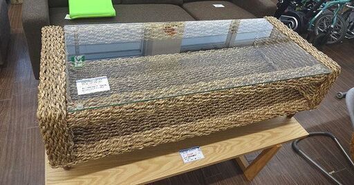 札幌 引き取り ハギハラ グランツシリーズ センターテーブル ナチュラル アジアンテイスト