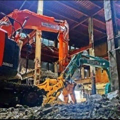 八尾市で解体屋、運転手さんや重機オペや解体工さんや土工さんといっ...