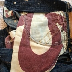 True Religion brand jeans Joey heritage big T row27 seat34の画像