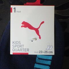 未使用 人気ブランド プーマ 靴下 レディース 23cm～25㎝ 5足組の画像