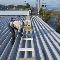 【建築板金・配管工　正社員募集】の画像