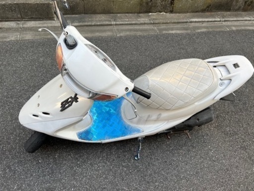 【可動品】ホンダ Dio AF34 ZX仕様 白 ホワイト 2st