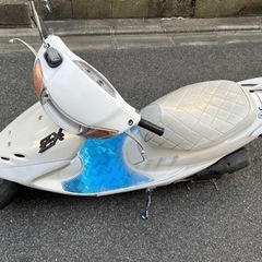 【可動品】ホンダ Dio AF34 ZX仕様 白 ホワイト 2st