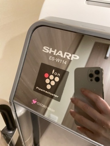 ドラム式　SHARP ES-W114