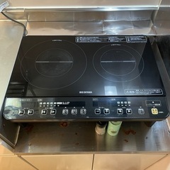 【お取引き中】アイリスオーヤマ　2口IHコンロ