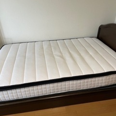 セミダブルベット　マットレス の画像