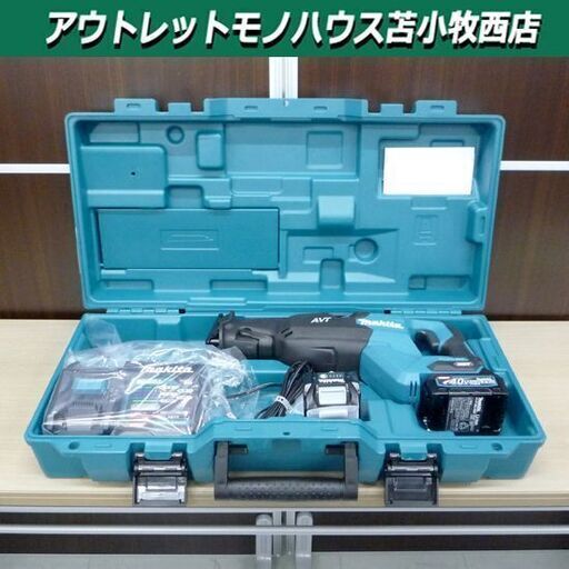 未使用 最新モデル マキタ 充電式レシプロソー JR002GRDX 40Vmax 2.5Ahバッテリ×2 充電器 ケース makit 苫小牧西店