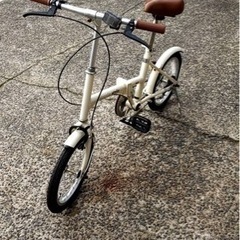 【取引完了】折りたたみ自転車　春先の運動に