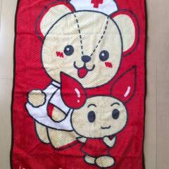 けんけつちゃんCroKuma ①ワッフルケット＆②フリースブラン...