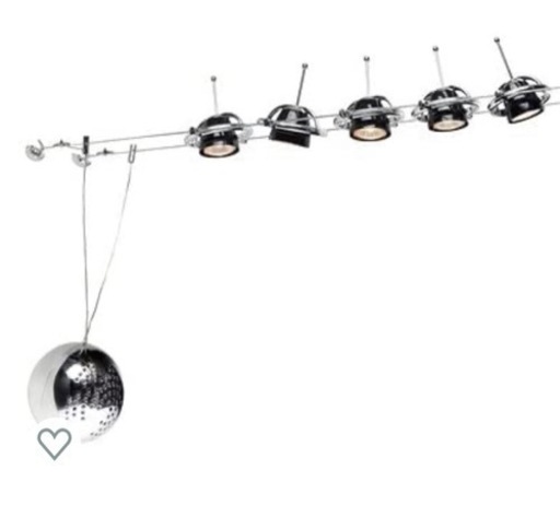 IKEA TERMOSFAR ５連照明