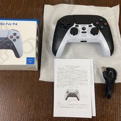 PS4 コントローラー ワイヤレス 連射機能搭載 反応速い 遅延...