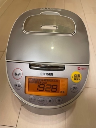 【中古品】タイガー炊飯器　お安くお譲りします