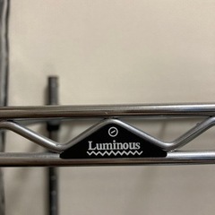 96%オフ スチールラック4段 ルミナスライト 純正棚板用ビニールシート付の画像