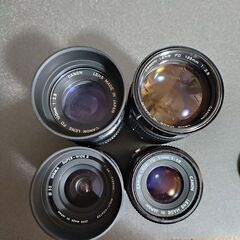 オールドレンズ セットの画像