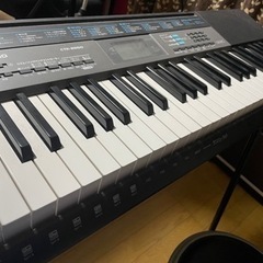 CASIO(カシオ) 61鍵盤 電子キーボード 鍵盤カバー付きC...