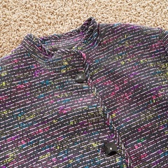 新品　絵麻亥由 VIVA CRESENDO SAINT-ROAD シルク ツイードジャケット サイズL〜LL / お呼ばれ 懇親会 送別会 スーツにもの画像