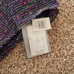 新品　絵麻亥由 VIVA CRESENDO SAINT-ROAD シルク ツイードジャケット サイズL〜LL / お呼ばれ 懇親会 送別会 スーツにもの画像