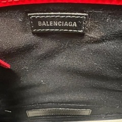 手渡しのみ　新品未使用 バレンシアガ ネイビーカバ XS トートバッグの画像